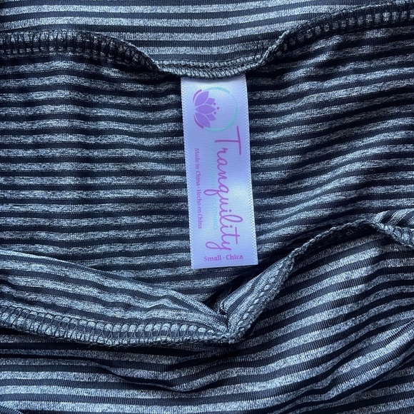 Tranquility Active Skirt By Colorado Clothing Stripe Print Pull On SMALL - Picture 8 of 9